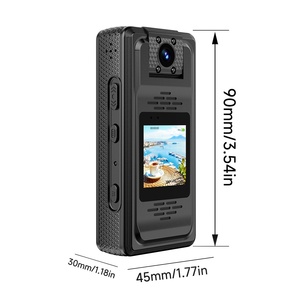 Caméra d'action portable WiFi avec vision nocturne infrarouge et objectif rotatif, enregistreur de <span class=keywords><strong>conduite</strong></span> sportive, caméra corporelle à clip dorsal - Product Image 3