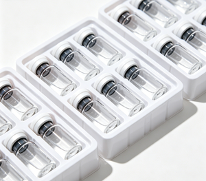 Wholesale <b>Empty</b> Glass Vials Multi Style Aluminum Caps Lyophilized Powder Packing Custom <b>Box</b> And Tray Packaging Service - Product Image 6