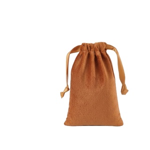 Custom Velvet Drawstring Pouch Soft <b>Gift</b> <b>Bag</b> for Cosmetics <b>Wedding</b> Favor - Product Image 1
