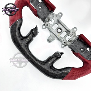 Volant de voiture en fibre de carbone à <span class=keywords><strong>prix</strong></span> net, accessoires pour <span class=keywords><strong>Dodge</strong></span> <span class=keywords><strong>RAM</strong></span> <span class=keywords><strong>1500</strong></span> 2019, 2020, 2021 et TRX - Product Image 2