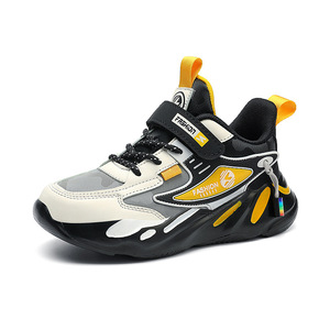 รองเท้ากีฬาเด็ก ผ้าตาข่าย พื้นยาง พื้นรองเท้า EVA รองเท้าผ้าใบแฟชั่นสำหรับเด็กผู้ชาย ใส่ไปโรงเรียน ฤดูใบไม้ผลิ ฤดูร้อน - Product Image 5