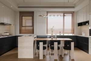 ตู้ครัวสมัยใหม่ ตู้ครัวแบบโมดูล ตู้ครัวสั่งทำ ตู้ครัวเฟอร์นิเจอร์ครัว ตู้ครัวสแตนเลส - Product Image 2