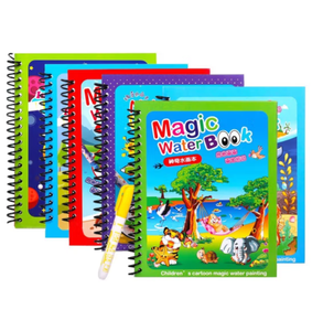 Libro de Dibujo Mágico Reutilizable, Libro para Garabatear con Bolígrafo Mágico, Juguetes de Dibujo para Niños - Product Image 1