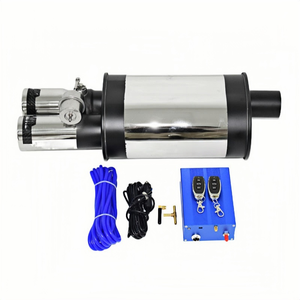 Valve de vide universelle en fibre de carbone en acier inoxydable Set d'échappement <span class=keywords><strong>Silencieux</strong></span> <span class=keywords><strong>Silencieux</strong></span> Tuyaux d'échappement - Product Image 3