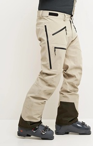 Pantalones de esquí hechos a medida de alto rendimiento MOQ bajo al por mayor transpirable de talla grande con cierre de cremallera Baggy Ski Snow Psychic - Product Image 4