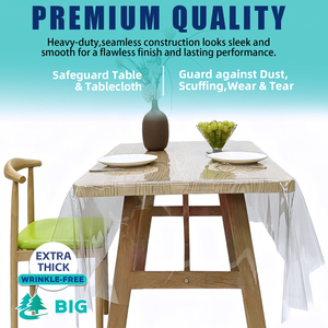 Siêu Rõ Ràng <span class=keywords><strong>PVC</strong></span> Khăn Trải Bàn Cuộn Màng 0.3Mm 0.8Mm 1.0Mm 1.5Mm Tùy Chỉnh Cắt Cho Đồ Nội Thất Quần Áo Túi Vật Liệu Bao Bì - Product Image 3