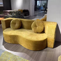 Sofá Cama Modular de Estilo Italiano Moderno, Comprimido al Vacío, con Respaldo Acolchado, Plegable, Ahorra Espacio, para Sala de Estar