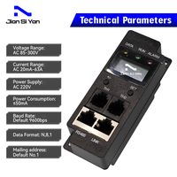 JSY1005 PDU Meter AC Monophasé 220V 1U Taille 63A Kwh Meter Module pour unité de distribution d'énergie dans les centres de données