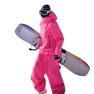 Completo da <span class=keywords><strong>Sci</strong></span> e Snowboard Unisex Invernale Resistente 100% Poliestere Antivento Impermeabile Caldo e Imbottito - Product Image 1