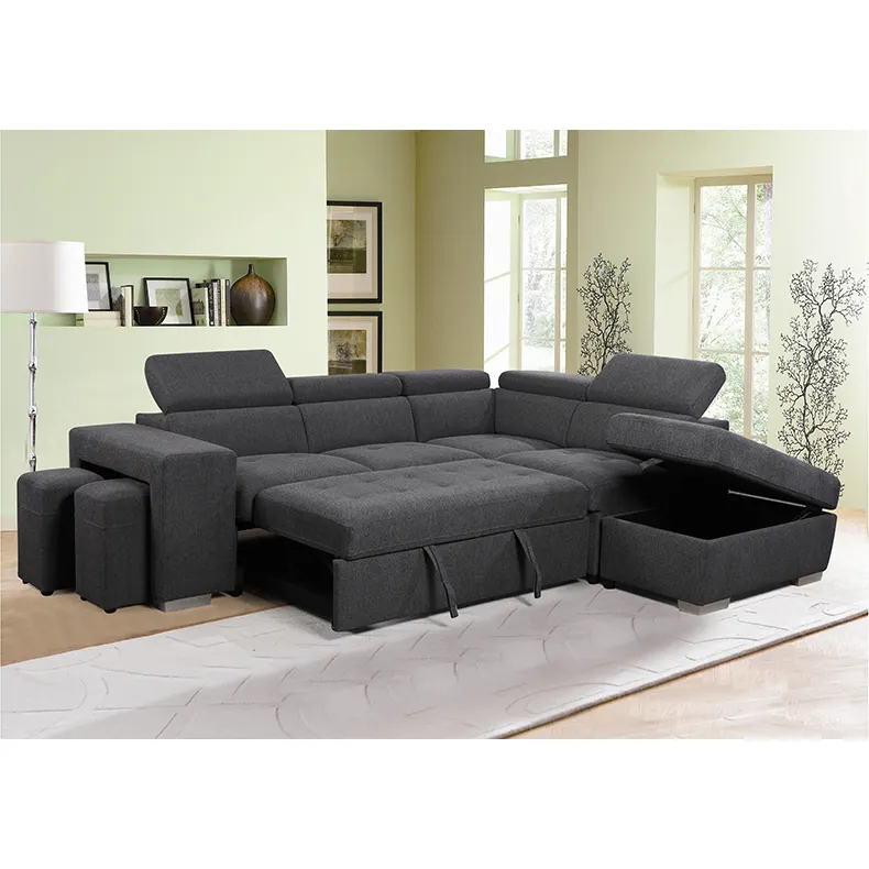 Latest furniture sofa design modern style living room sofa comfortable fabric sofa set for home