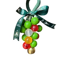 [Exclusivité Noël] Savon en barre transparent fait main aux cristaux de raisin, Glycérine, Aromathérapie, Adapté à tous types de peau, Cadeau pour adultes