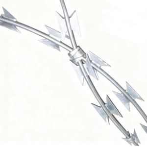 Rollo de Alambre de Púas Tipo <span class=keywords><strong>Concertina</strong></span> de 0.5mm de Grosor y 500mm de Longitud, <span class=keywords><strong>Precio</strong></span> Bajo, para Protección de Cercas en Granjas y Prisiones - Product Image 3