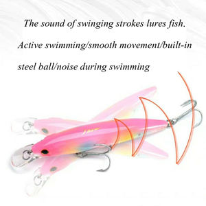 Lutac pesciolino esca galleggiante da 70MM 5.5G gancio per Treble 3D esca da pesca bionica <span class=keywords><strong>occhi</strong></span> 5 colori artificiale esca dura <span class=keywords><strong>palla</strong></span> d'acciaio - Product Image 6