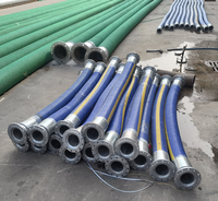 Tuyau composite résistant à la corrosion, doublé de PTFE bleu, pour le transfert de produits chimiques à usage industriel