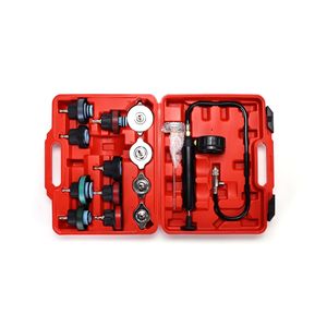 Car <b>Radiator</b> Leak <b>Detector</b> 14 Piece Set Coolant Vacuum Replacement Tool Automotive Maintenance Kit - Product Image 1