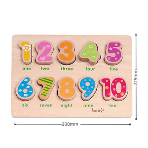 Puzzle in Legno con Numeri da Abbinare, <span class=keywords><strong>Difficoltà</strong></span> Junior, Giocattoli Educativi Montessori per Bambini e Neonati, Pronto per la Spedizione, Disponibile in Stock - Product Image 5
