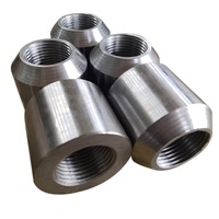 Prix usine connecteur en acier au carbone Durable renfort de béton coupleur de rupture de barre de manchon soudé pour immeuble de bureaux