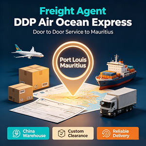 Agent de fret Alibaba AliExpress Amazon DDP Service express aérien et maritime porte-à-porte vers <span class=keywords><strong>Maurice</strong></span> - Product Image 1