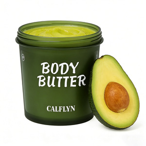 CALFLYN Beurre Corporel à l'Avocat Riche et Nourrissant Hydratant de Luxe pour Peaux Sèches et Déshydratées Hydratation Profonde <span class=keywords><strong>Crème</strong></span> Corporelle Quotidienne Soin de la <span class=keywords><strong>Peau</strong></span> - Product Image 1