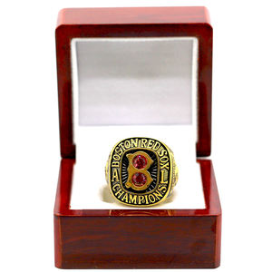 1967 Boston Red Sox Championship Men's Children's <b>Ring</b> Souvenir Collection Alloy Wedding Gift <b>Crystal</b> Rhinestone Traditional - Product Image 4