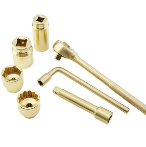 Produits très vendus Clé à cliquet inversée Clé en alliage d'aluminium Outil anti-étincelles - Product Image 5