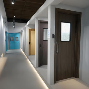 Portes <span class=keywords><strong>de</strong></span> chambre <span class=keywords><strong>de</strong></span> patient d'hôpital en acier manuel moderne, portes <span class=keywords><strong>de</strong></span> salle blanche hermétiques en aluminium, portes battantes pour clinique médicale - Product Image 6