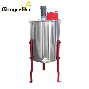 Extractor de miel eléctrico reversible automático de 4 marcos del proveedor estadounidense de apicultura nueva condición - Product Image 1