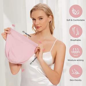 <span class=keywords><strong>Bonnet</strong></span> en soie pour dormir pour femmes, ajustable, doublé de satin soyeux, <span class=keywords><strong>bonnet</strong></span> de <span class=keywords><strong>nuit</strong></span>, foulard en soie pour <span class=keywords><strong>cheveux</strong></span>, <span class=keywords><strong>bonnet</strong></span> souple - Product Image 3