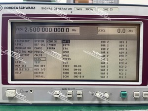 Rohde & Schwarz SME03 generatore di segnale 5kHz - 3GHz w/B4,B5,B8,B11 , 833863/001 YH1 - Product Image 1