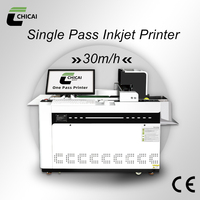 CHICAI Single Pass Digital Printer Low Cost One Pass Printing for Small Packaging Shop Paper Box Logo Print