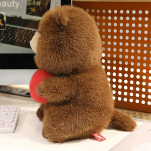 Venta caliente logotipo personalizado juguetes peluche Animal de peluche lindo diseño juguetes Marmot Kawaii juguete de peluche - Product Image 2