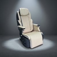 Asiento Eléctrico Personalizable Directo de Fábrica con Masaje, Ventilación, Calefacción y Reposapiés para Mejora del Interior de MPV/Furgoneta