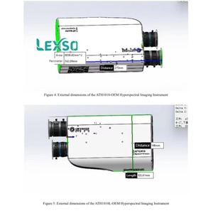 Optosky Ath1010-4-17 Imageur Hyperspectral à Bande Passante Complète de Type Cadre (380-1700nm) Interfaces USB/RS232C/RS485 Garantie de 6 Mois - Product Image 3