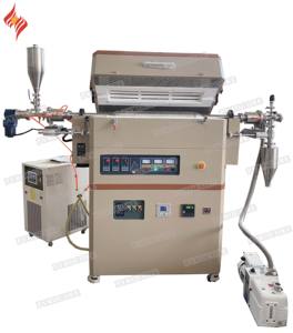 ที่กำหนดเองเตาห้องปฏิบัติการเหล็ก/ควอตซ์/คอรันดัมหลอดโรตารีเอียงสูญญากาศเตาท่อราคาที่มีและไหลเมตรและหน้าแปลน - Product Image 1