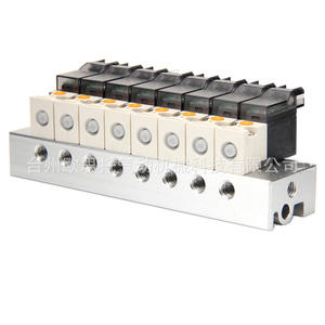 Vanne solénoïde pneumatique OST 10 mm miniature 2 positions 3 voies 2 voies normalement ouverte/normalement fermée type L pour fluides gazeux - Product Image 1