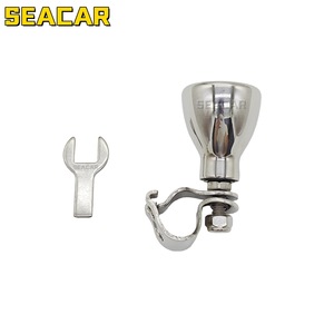 Seacar Poignée de direction de bateau en acier inoxydable avec boule d'assistance, quincaillerie marine 316 pour remplacement et réparation - Product Image 1