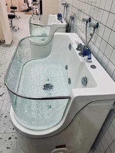 USMILEPET Personnalisé Ozone <span class=keywords><strong>Chien</strong></span> <span class=keywords><strong>Spa</strong></span> Baignoire Nouveau Design Usage Domestique Salon De Toilettage Pour Animaux De Compagnie <span class=keywords><strong>Prix</strong></span> De Gros Produits De Bain Chats Tissu - Product Image 6