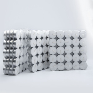 Lot de 100 <span class=keywords><strong>bougies</strong></span> chauffe-plat sans parfum et sans fumée, durée de combustion de 8 heures - Product Image 6