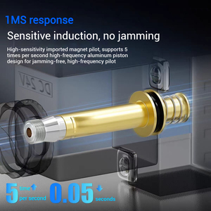 Вакуумный электромагнитный регулирующий клапан прямого действия с воздушным управлением 3V1-06 отрицательное давление 220 В катушка 24 В двухпозиционный двухсторонний - Product Image 6