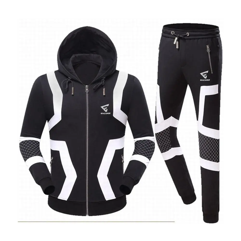 Combinaison de survêtement pour hommes avec tissu POLYESTER, tenue de JOGGING, d'entraînement et de sport, nouvelle collection 2020