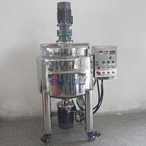 50L 100 lít thép không gỉ Áo khoác sưởi ấm trộn Máy Xà Phòng lỏng chất tẩy rửa trộn bể nhũ hóa Máy trộn đồng nhất - Product Image 5