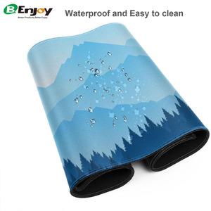 Hot bán XXL XL tùy chỉnh lớn chuột <span class=keywords><strong>Pad</strong></span> không thấm nước chống trượt cao su thiên nhiên với khâu cạnh hình chữ nhật chơi game Bàn mat - Product Image 5