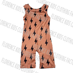 DH ODM adorabile <span class=keywords><strong>pagliaccetto</strong></span> aderente <span class=keywords><strong>elegante</strong></span> senza maniche stampato comodo per bambina carina - Product Image 3