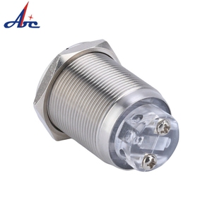 22 mét điện tử cảnh báo <span class=keywords><strong>buzzer</strong></span> chống thấm nước chống phá hoại 2 ốc vít thép không gỉ kim loại 220VAC <span class=keywords><strong>buzzer</strong></span> với Red LED đèn ánh sáng - Product Image 5