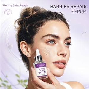 Suero Facial Vegano de 30 ml con Centella Asiática y Péptidos de Vitamina E, Hidratante, Anti-resequedad, Iluminador y Reparador, Marca Privada - Product Image 2