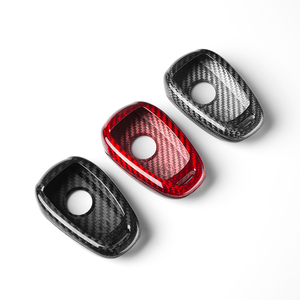 Pour <span class=keywords><strong>Alfa</strong></span> <span class=keywords><strong>Romeo</strong></span>, clé intelligente, coque de clé en fibre de carbone, accessoire intérieur de luxe, étui de clé de voiture T-carbon - Product Image 1
