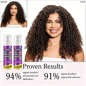 <span class=keywords><strong>Mousse</strong></span> coiffante Luxfume format salon, marque privée, fixation forte, anti-frisottis, hydratante, pour <span class=keywords><strong>boucles</strong></span> et tresses - Product Image 2