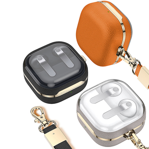360 °   Étui de protection complet pour écouteurs <span class=keywords><strong>Samsung</strong></span> Buds 4 Buds 4 <span class=keywords><strong>Pro</strong></span> avec sangle, ensemble complet, étui en cuir PU pour écouteurs - Product Image 5
