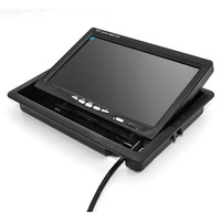 Monitor LCD Plegable de 7 Pulgadas, Pantalla para Cámara de Visión Trasera de Autobús, Dos Entradas de Video, 1 Año de Garantía
