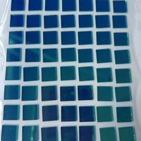 Filter Kaca Biru Narrow-band 465nm Panjang Gelombang Tengah, Lapisan IAD, Transmisi >74%, Tersedia Kustomisasi Tersedia; Sudah Dikirim